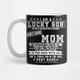 i am a lucky son Mug